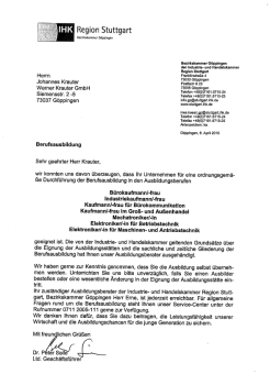 IHK-Berufsausbildungszertifikat